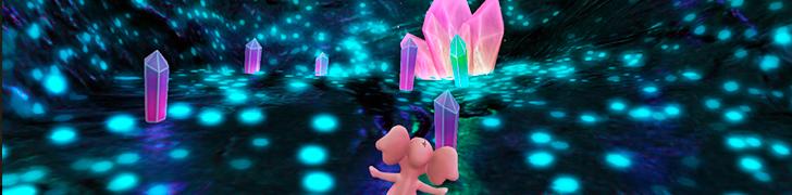 Earning free lindens in Second Life hunting crystals